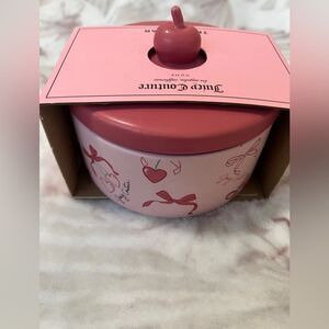NEW JUICY COUTURE TRINKET CERAMIC JAR